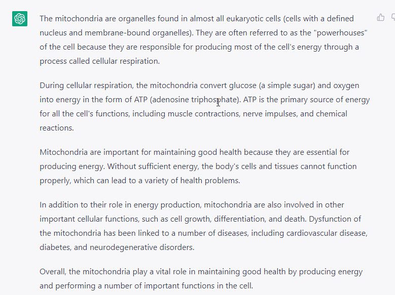 Mitochondria: The Powerhouse of the Cell